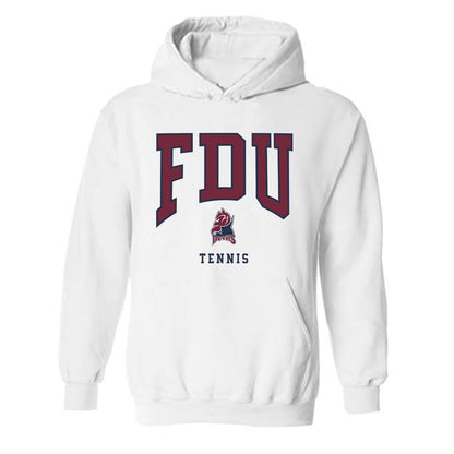 FDU - NCAA Men's Tennis : Jaden Andresen - Hooded Sweatshirt-0
