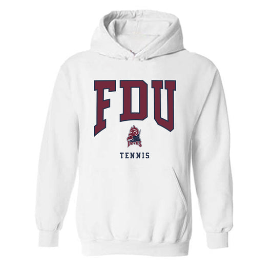 FDU - NCAA Men's Tennis : Jaden Andresen - Hooded Sweatshirt-0