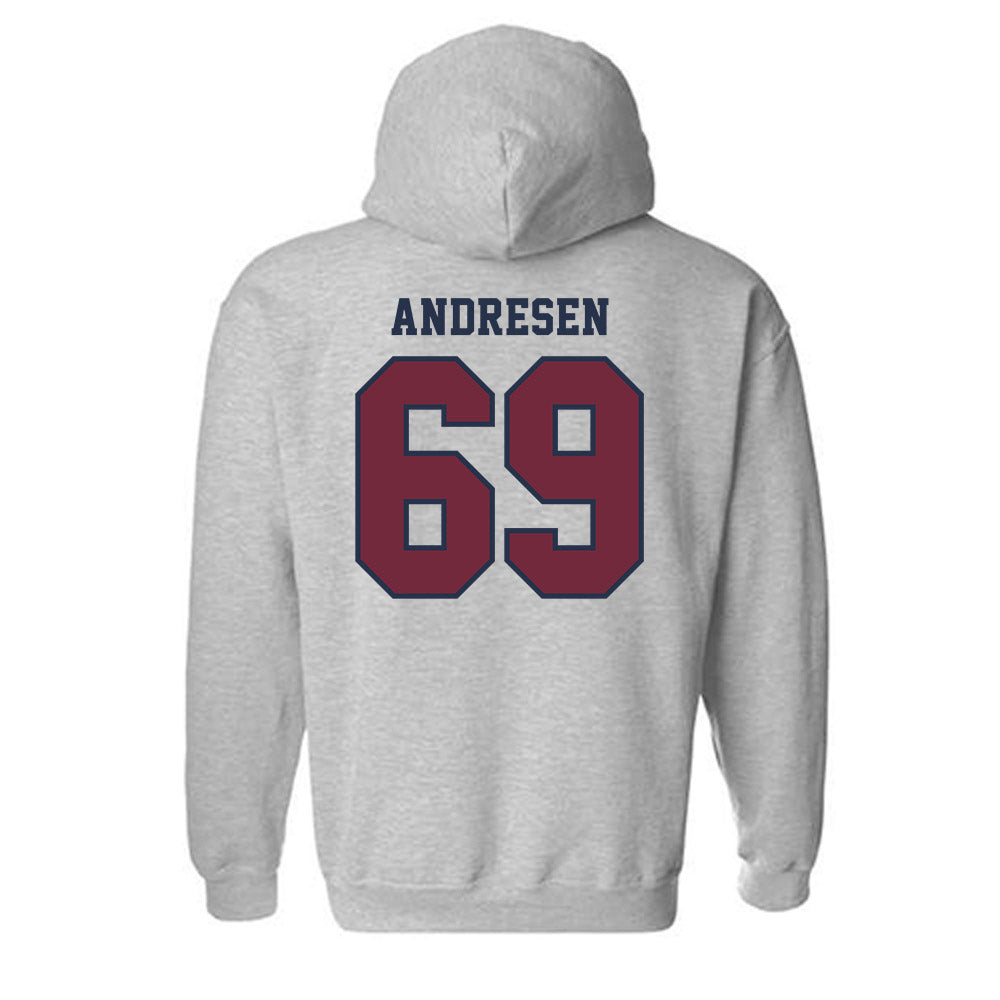 FDU - NCAA Men's Tennis : Jaden Andresen - Hooded Sweatshirt-1