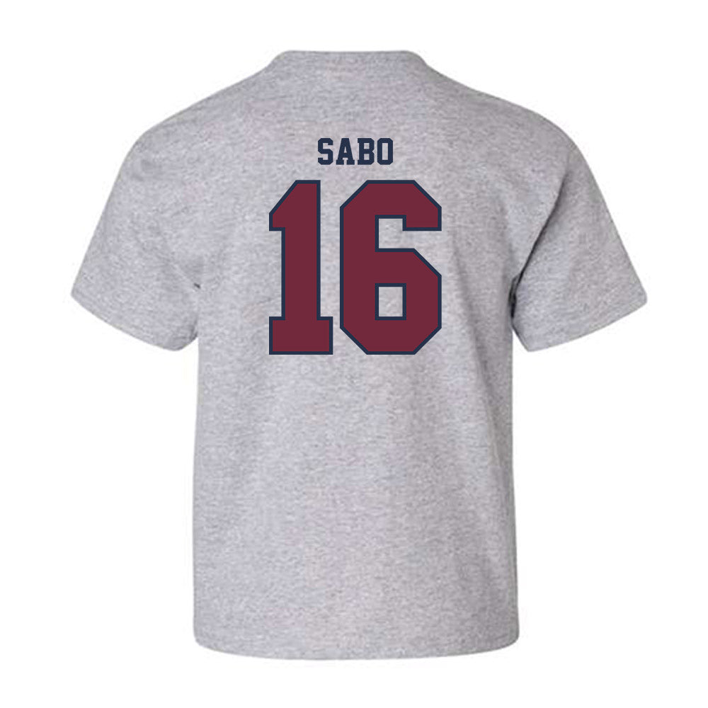 FDU - NCAA Baseball : Evan Sabo - Youth T-Shirt-1