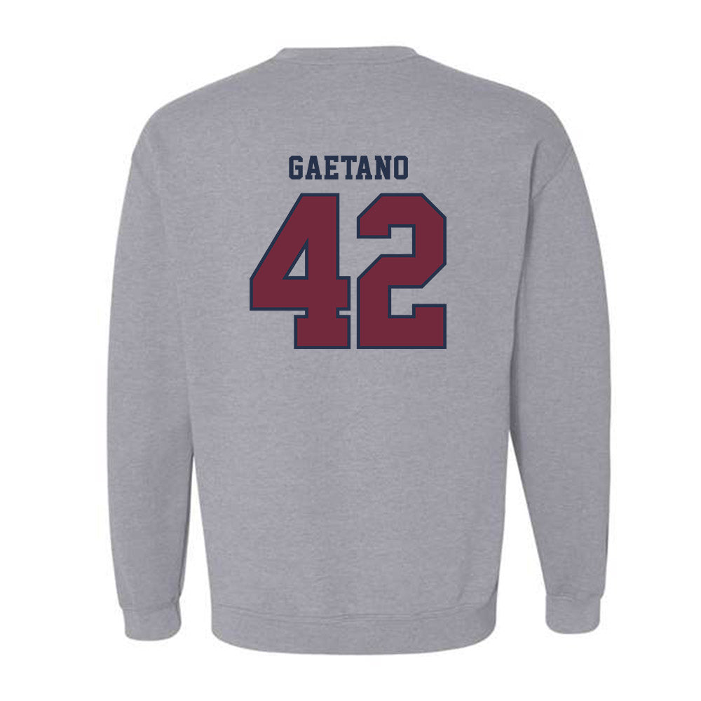 FDU - NCAA Baseball : Tyler Gaetano - Crewneck Sweatshirt-1