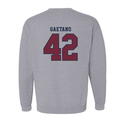 FDU - NCAA Baseball : Tyler Gaetano - Crewneck Sweatshirt-1