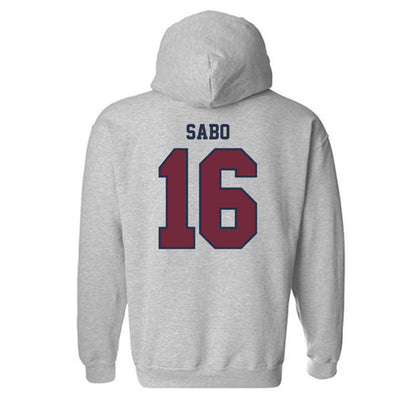 FDU - NCAA Baseball : Evan Sabo - Hooded Sweatshirt-1