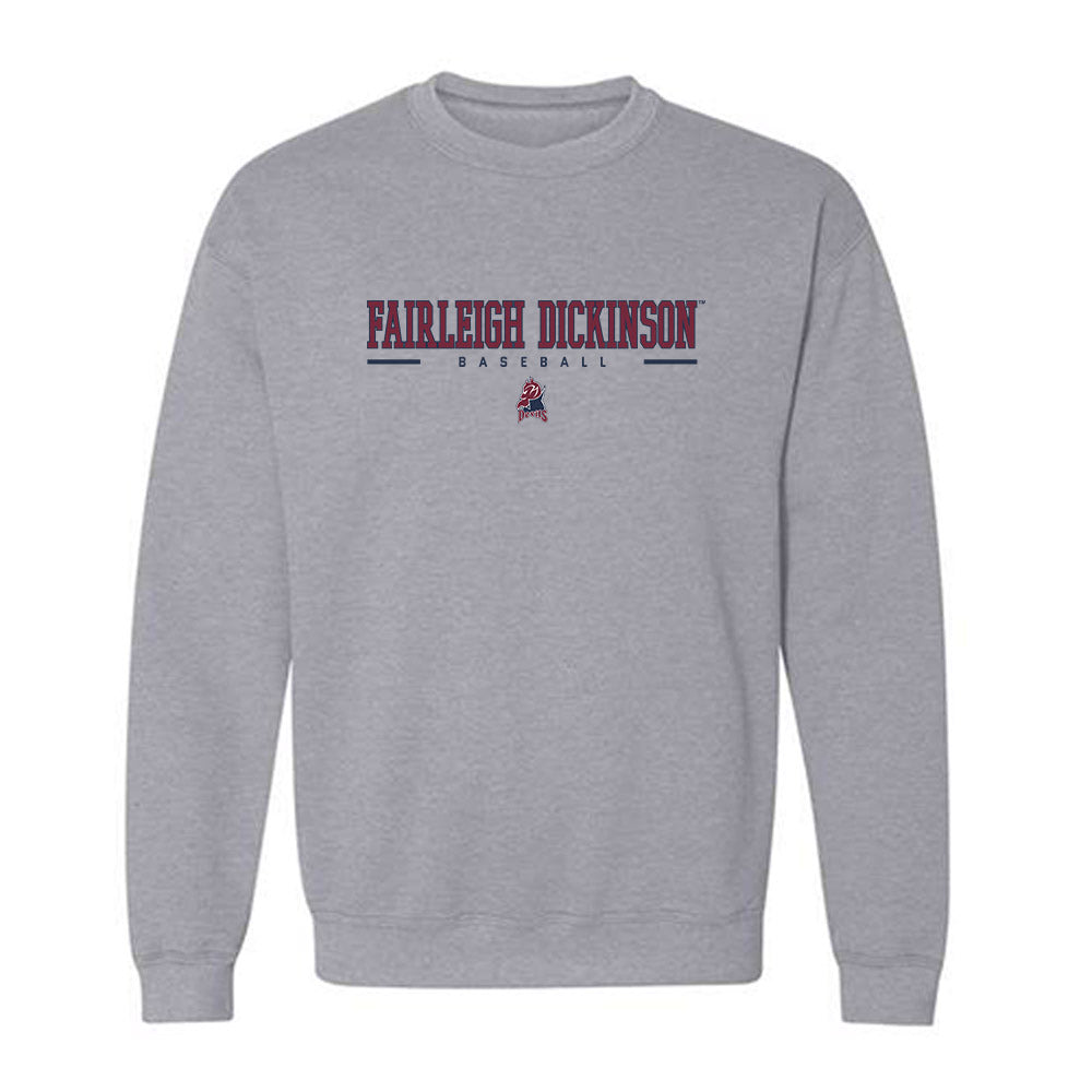 FDU Madison - NCAA Baseball : Peter Longo - Crewneck Sweatshirt-0