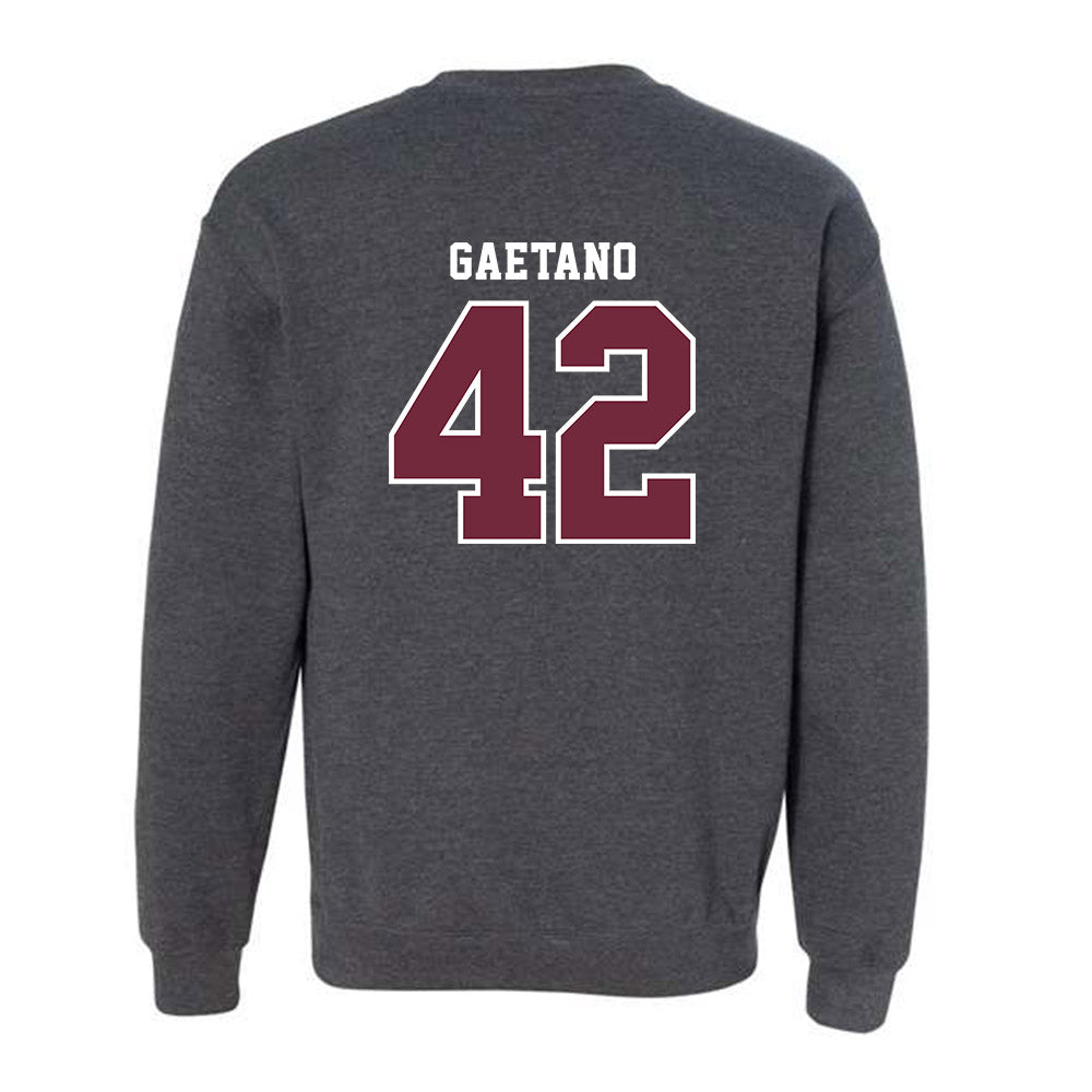 FDU - NCAA Baseball : Tyler Gaetano - Crewneck Sweatshirt-1