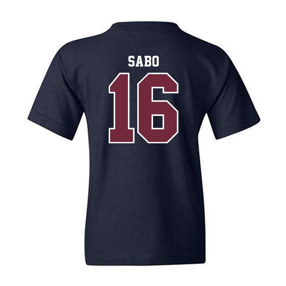 FDU - NCAA Baseball : Evan Sabo - Youth T-Shirt-1