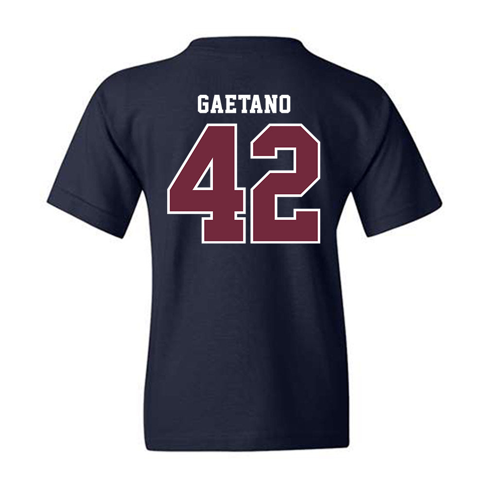 FDU - NCAA Baseball : Tyler Gaetano - Youth T-Shirt-1