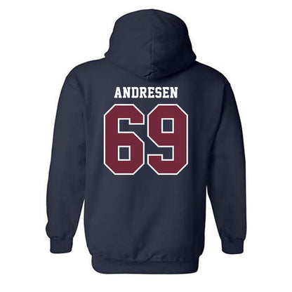 FDU - NCAA Men's Tennis : Jaden Andresen - Hooded Sweatshirt-1