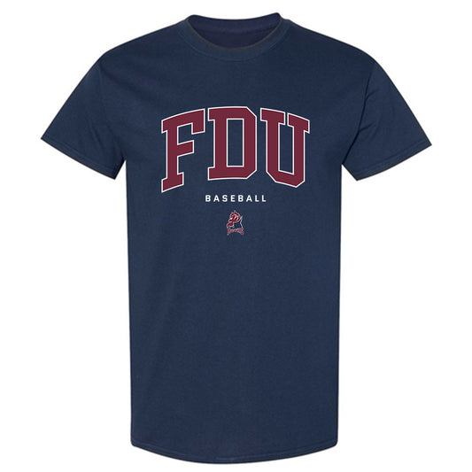 FDU - NCAA Baseball : Aaron Santos - T-Shirt-0