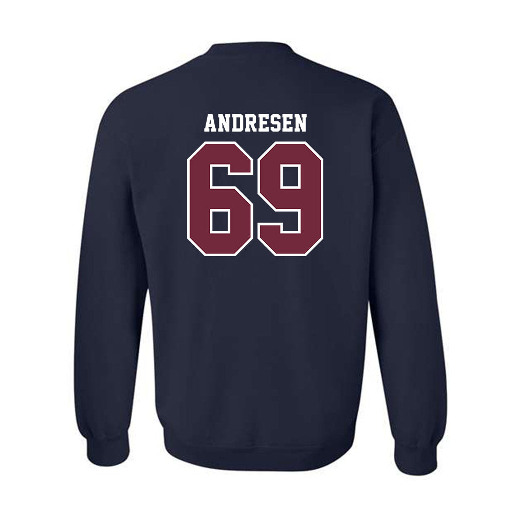 FDU - NCAA Men's Tennis : Jaden Andresen - Classic Shersey Crewneck Sweatshirt-1
