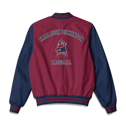 FDU - NCAA Baseball : Anthony DiChiara - Bomber Jacket-1