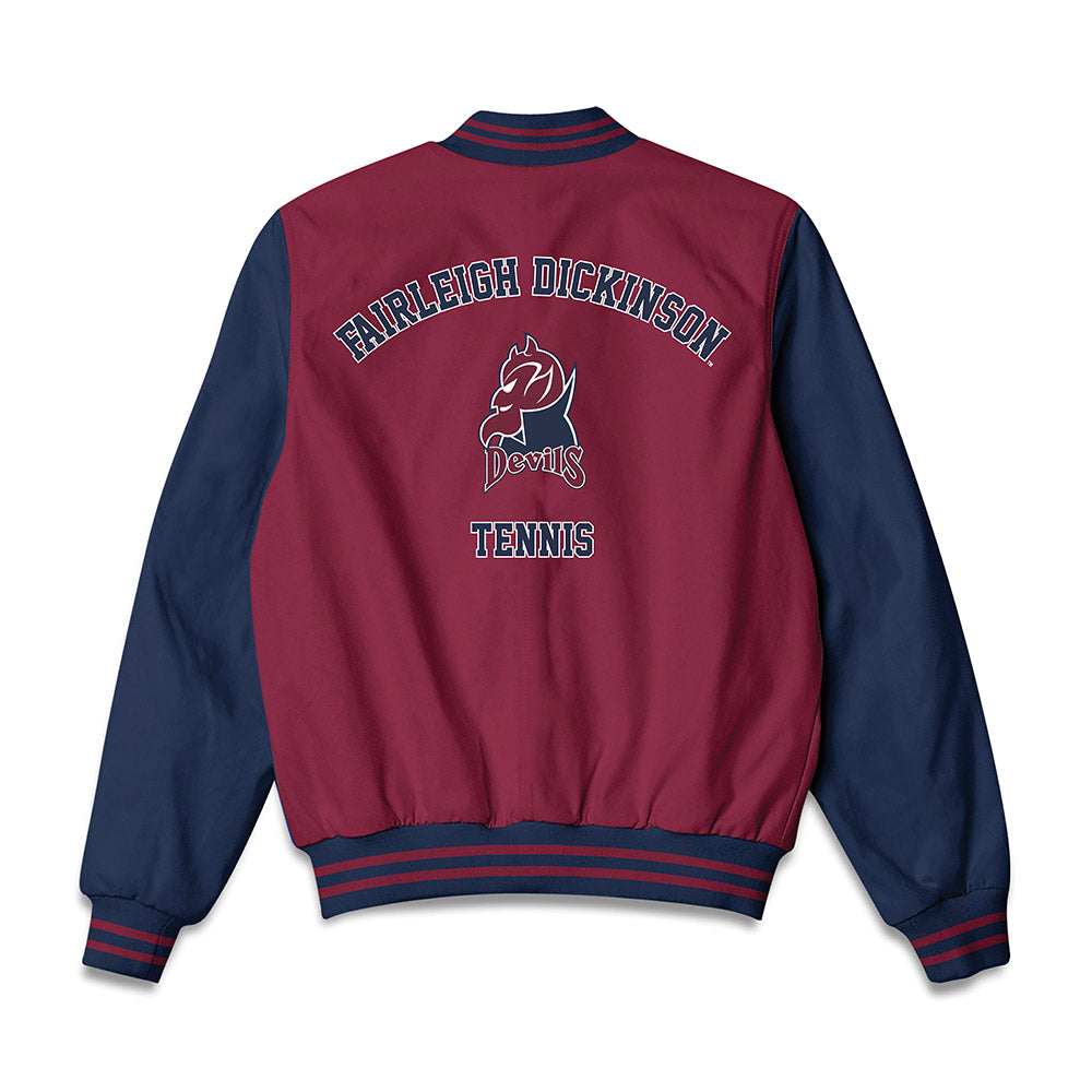 FDU - NCAA Men's Tennis : Jaden Andresen - Bomber Jacket-1