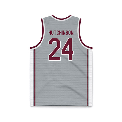 AAMU - NCAA Men's Basketball : Louis Hutchinson - Basketball Jersey-1