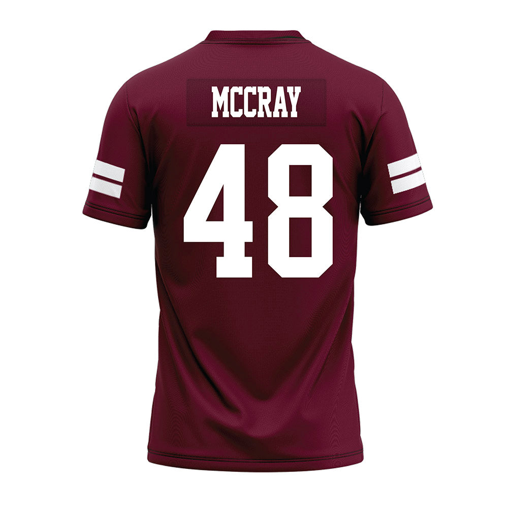 AAMU - NCAA Football : Elijah McCray - Premium Football Jersey-1