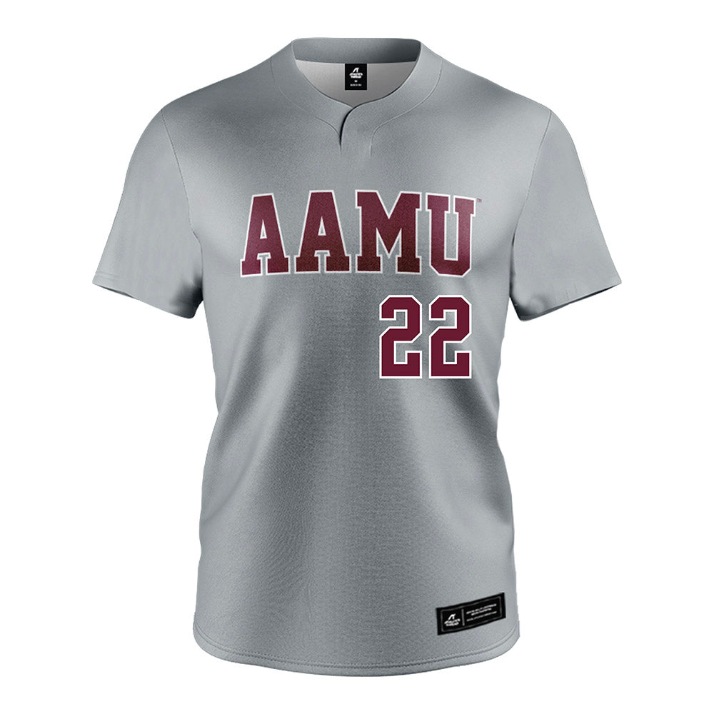 AAMU - NCAA Softball : zahria jones - Jersey-0