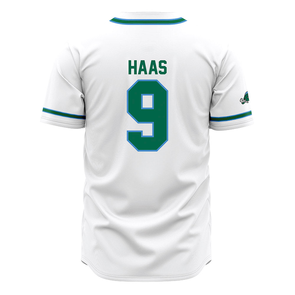 Tulane - NCAA Baseball : Matthias Haas - Baseball Jersey