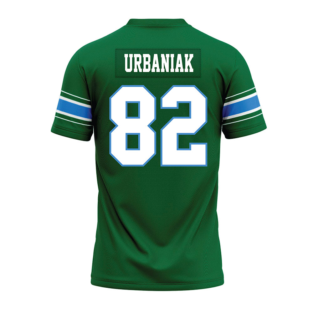 Tulane - NCAA Football : Erik Urbaniak - Green Premium Football Jersey