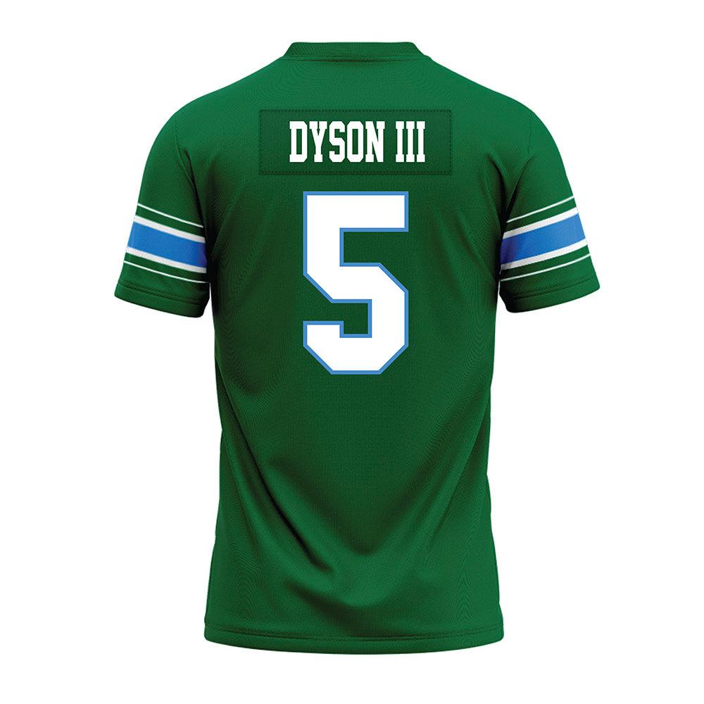 Tulane - NCAA Football : Harvey Dyson III - Green Premium Football Jersey-1