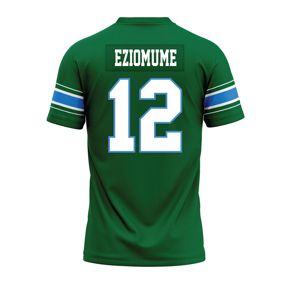 Tulane - NCAA Football : Kc Eziomume - Green Premium Football Jersey-1