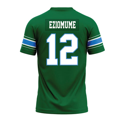 Tulane - NCAA Football : Kc Eziomume - Green Premium Football Jersey-1