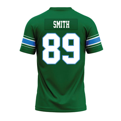 Tulane - NCAA Football : Miles Smith - Green Premium Football Jersey-1