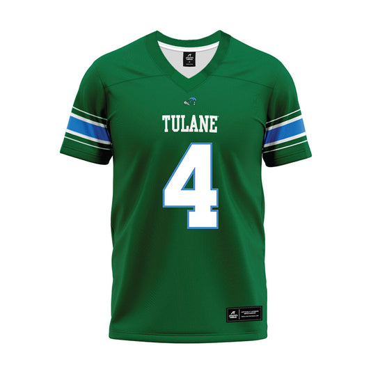 Tulane - NCAA Football : Chris Rodgers - Green Premium Football Jersey-0