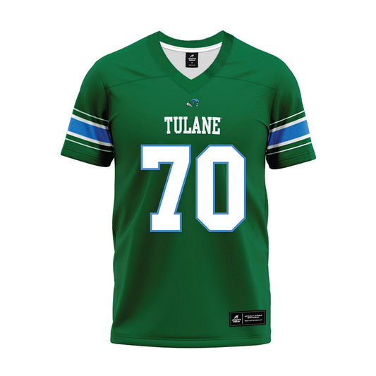 Tulane - NCAA Football : Juelz Baptiste - Green Premium Football Jersey-0