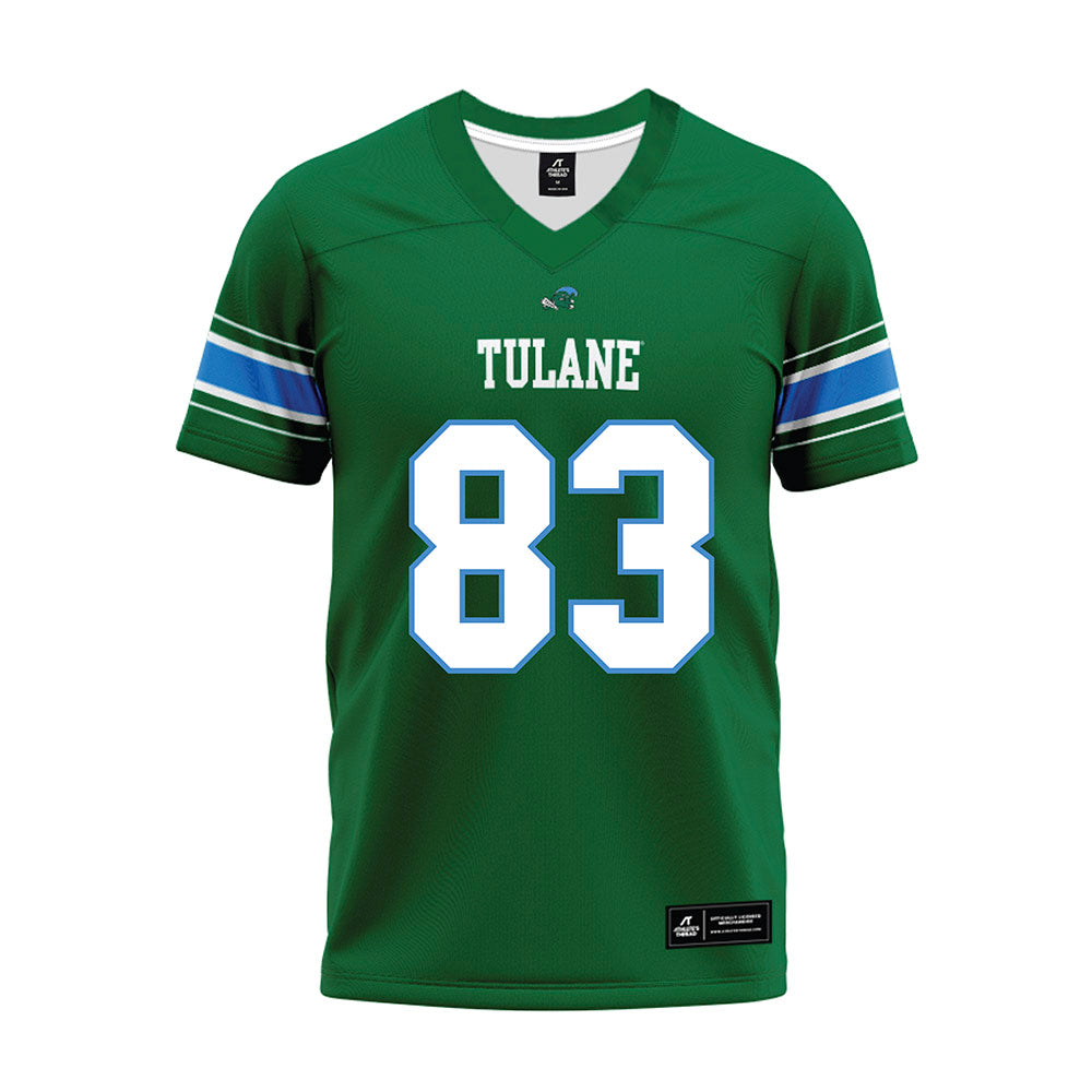 Tulane - NCAA Football : Bryce Bohanon - Green Premium Football Jersey
