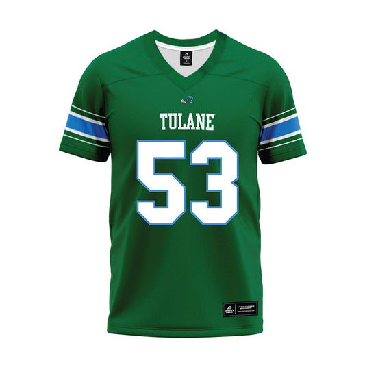 Tulane - NCAA Football : Bobby Noel - Green Premium Football Jersey