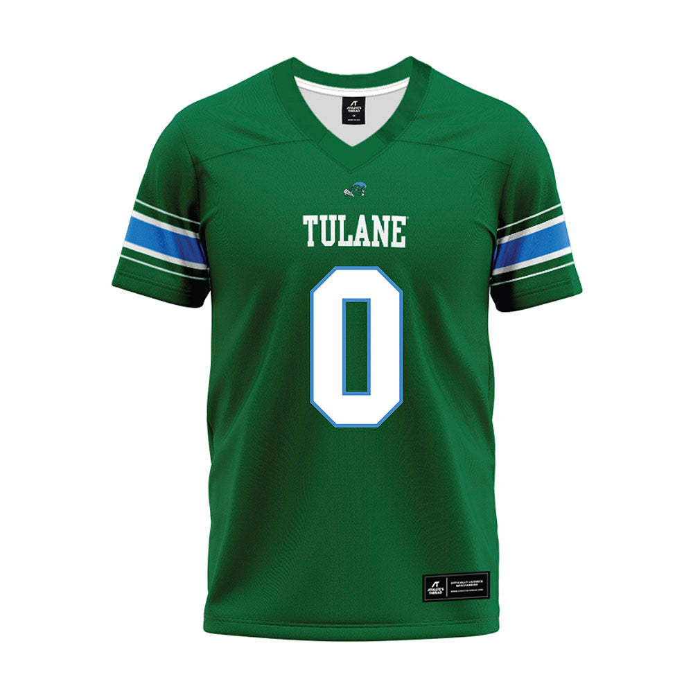 Tulane - NCAA Football : Maurice Turner - Green Premium Football Jersey-0