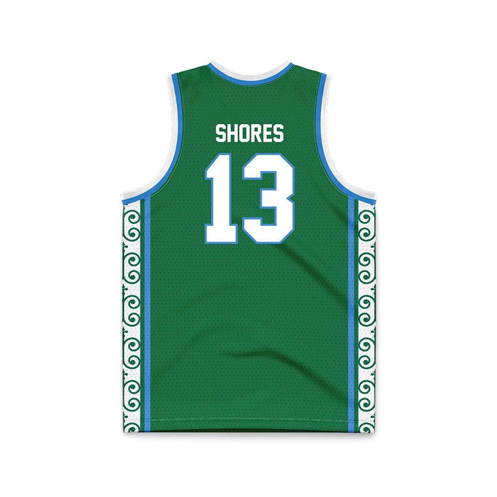 Tulane - NCAA Women's Basketball : Sadie Shores - Green Basketball Jersey