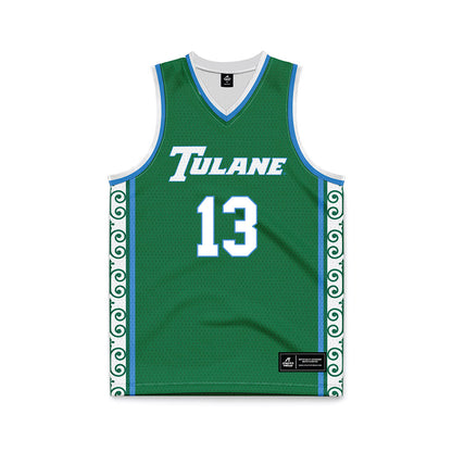 Tulane - NCAA Women's Basketball : Sadie Shores - Green Basketball Jersey