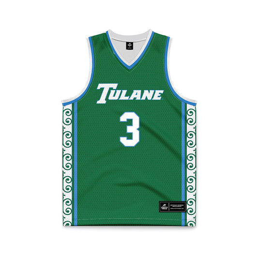 Tulane - NCAA Women's Basketball : Kianni Westbrook - Green Basketball Jersey-0