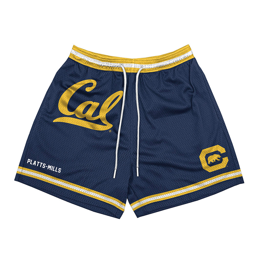 UC Berkeley - NCAA Men's Swimming & Diving : Ian Platts-Mills - Shorts-0