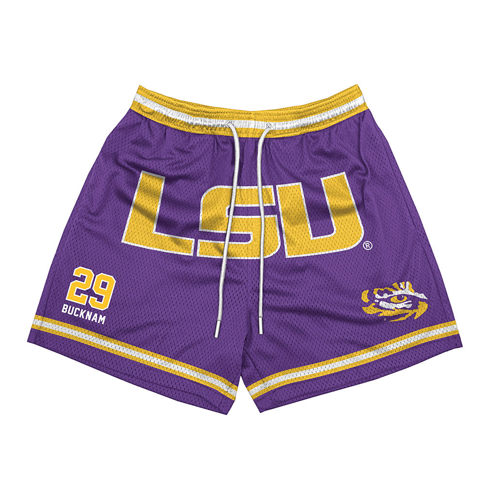 LSU - NCAA Baseball : Micah Bucknam - Shorts