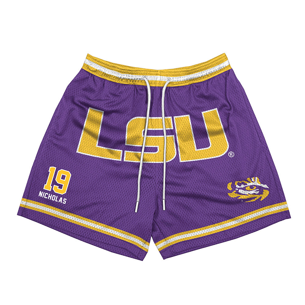 LSU - NCAA Football : Javen Nicholas - Shorts