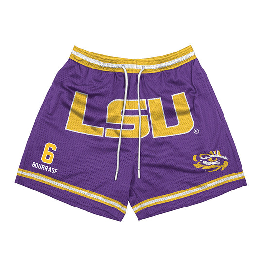 LSU - NCAA Women's Basketball : Divine Bourrage - Shorts-0