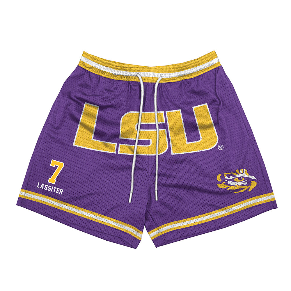 LSU - NCAA Softball : Jalia Lassiter - Shorts-0