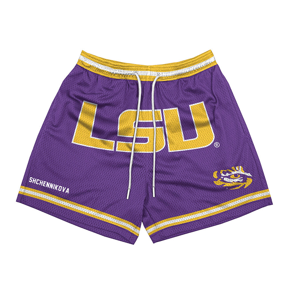 LSU - NCAA Women's Gymnastics : Alyona Shchennikova - Shorts