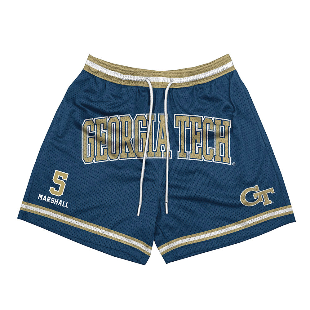Georgia Tech - NCAA Men's Basketball : Peyton Marshall - Shorts-0