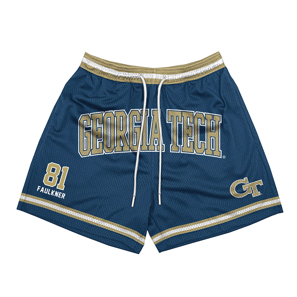 Georgia Tech - NCAA Football : Cal Faulkner - Shorts-0