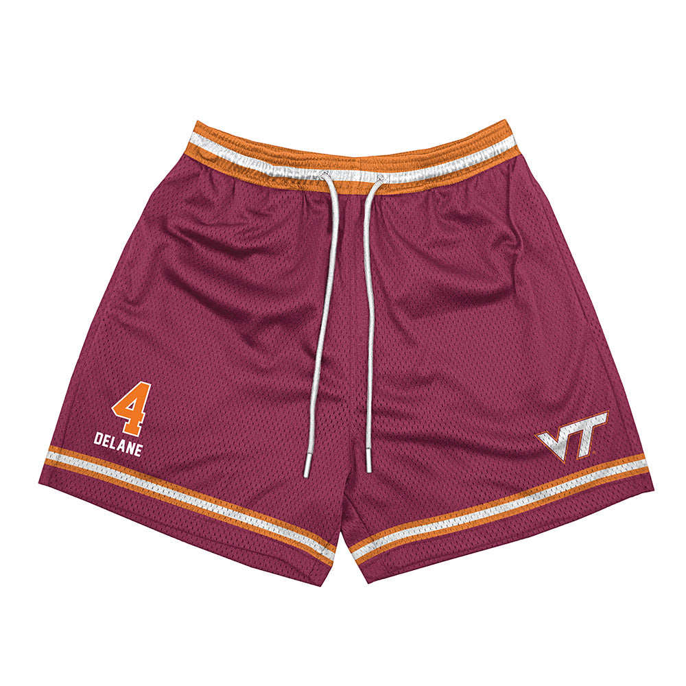 Virginia Tech - NCAA Football : Mansoor Delane - Shorts-0