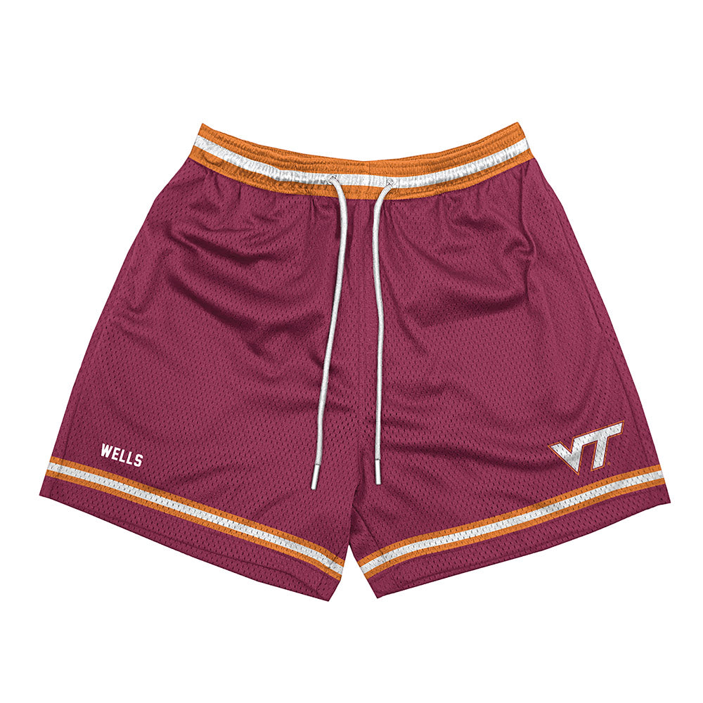 Virginia Tech - NCAA Cheerleading : Danny Wells - Shorts-0