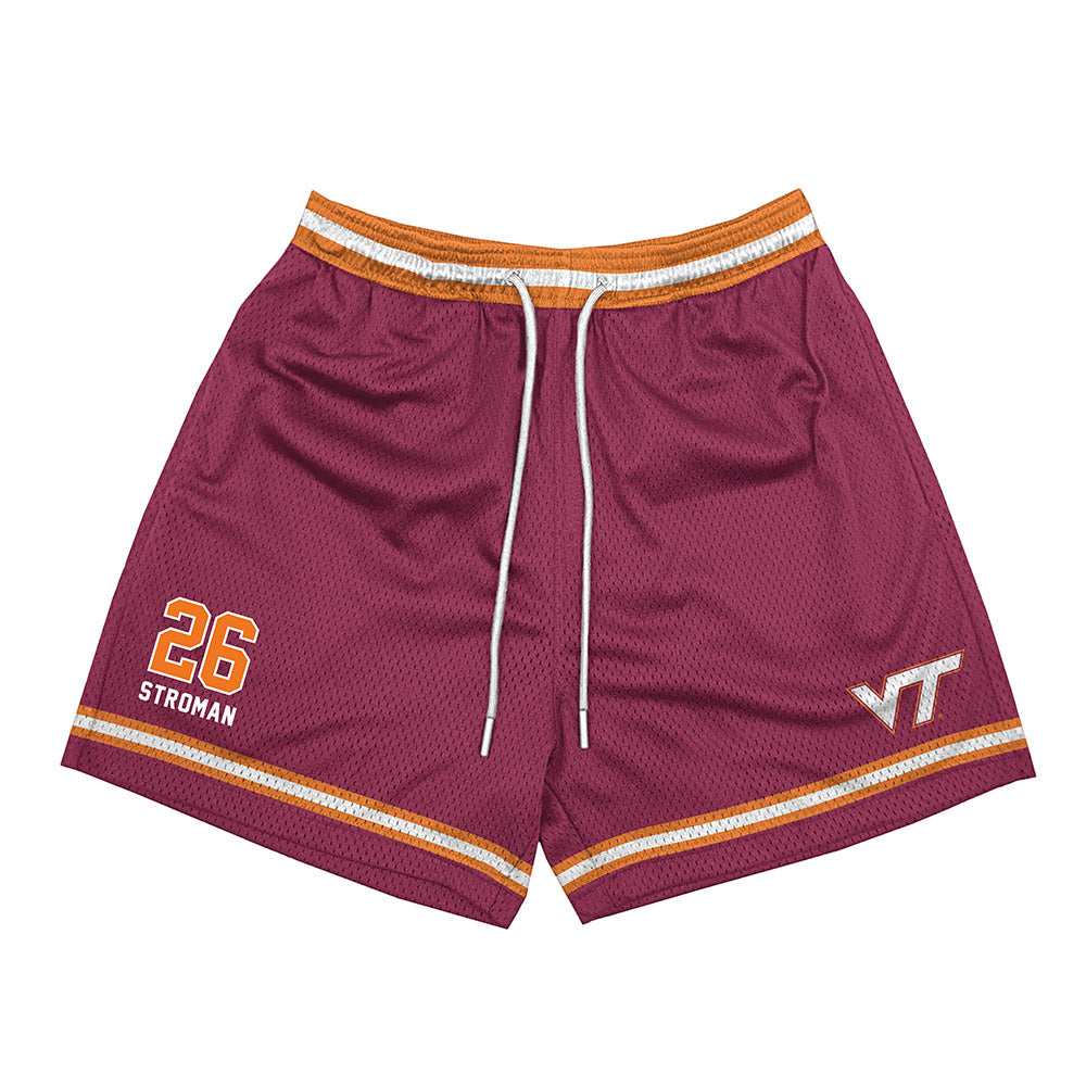 Virginia Tech - NCAA Football : Jalen Stroman - Shorts-0