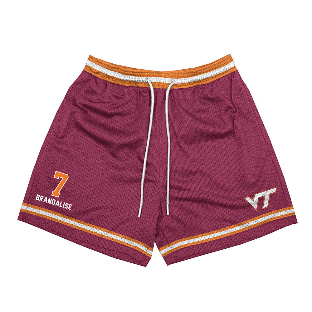 Virginia Tech - NCAA Women's Volleyball : Camilla Brandalise - Shorts-0