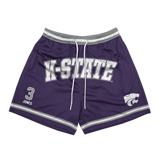 Kansas State - NCAA Men's Basketball : CJ Jones - Shorts