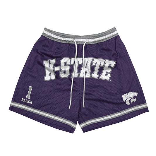 Kansas State - NCAA Men's Basketball : Abdi Bashir - Shorts-0