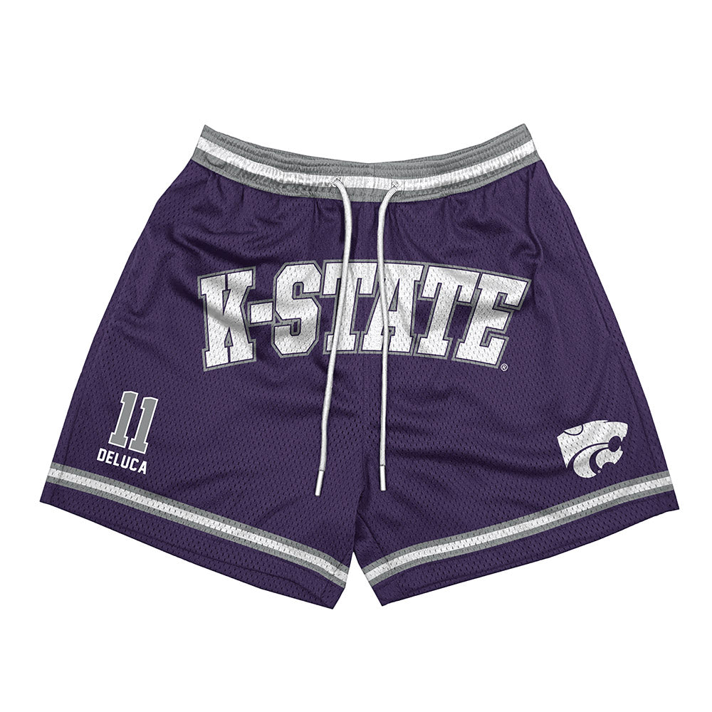 Kansas State - NCAA Women's Soccer : Emerson DeLuca - Shorts-0