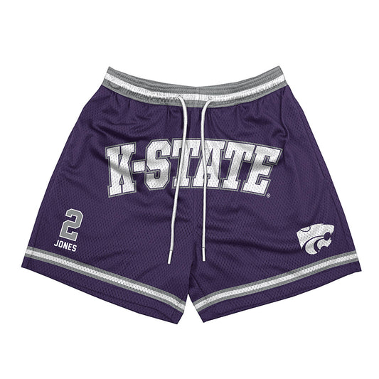 Kansas State - NCAA Men's Basketball : Max Jones - Shorts