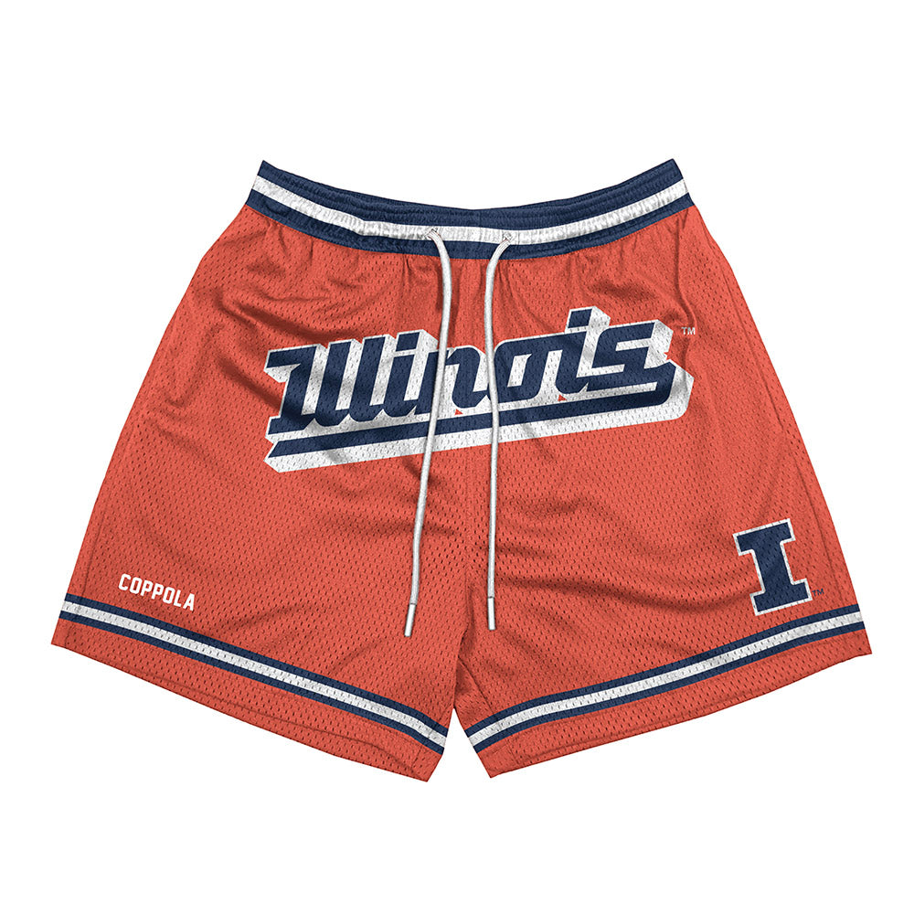 Illinois - NCAA Women's Gymnastics : Olivia Coppola - Shorts-0